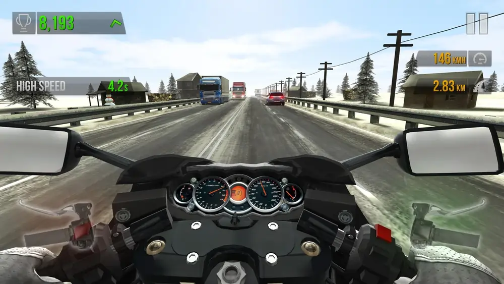 Traffic Rider Mod Screenshot